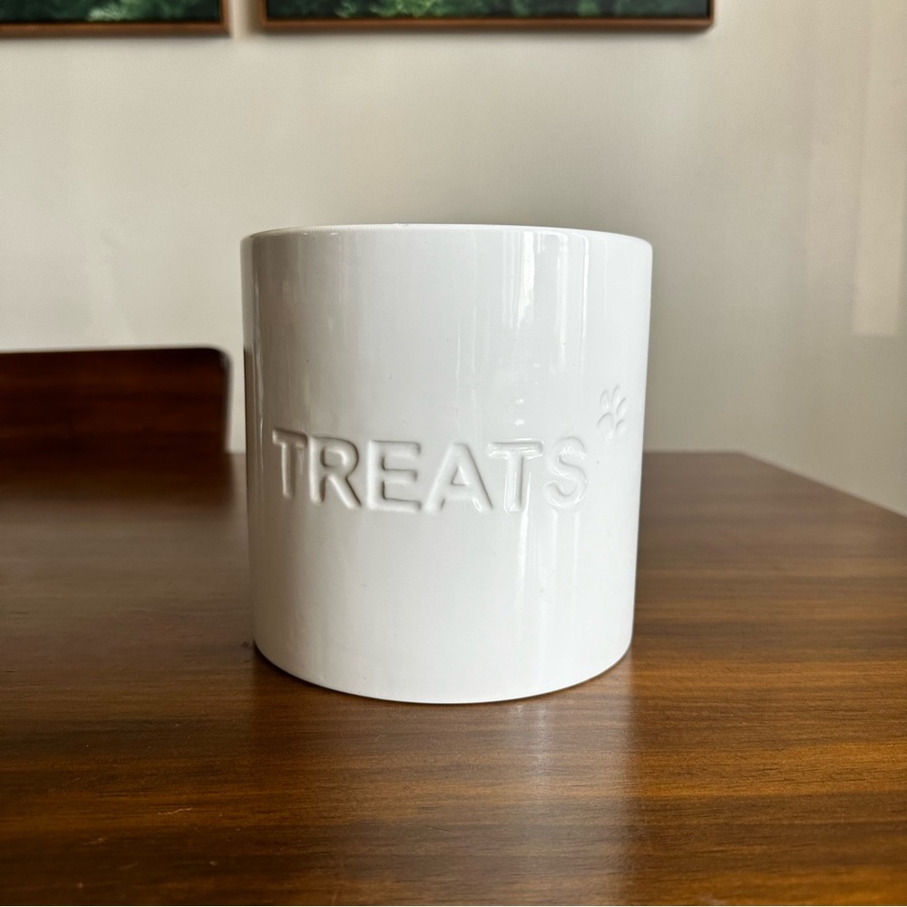 Ceramic Pet Treat Jar